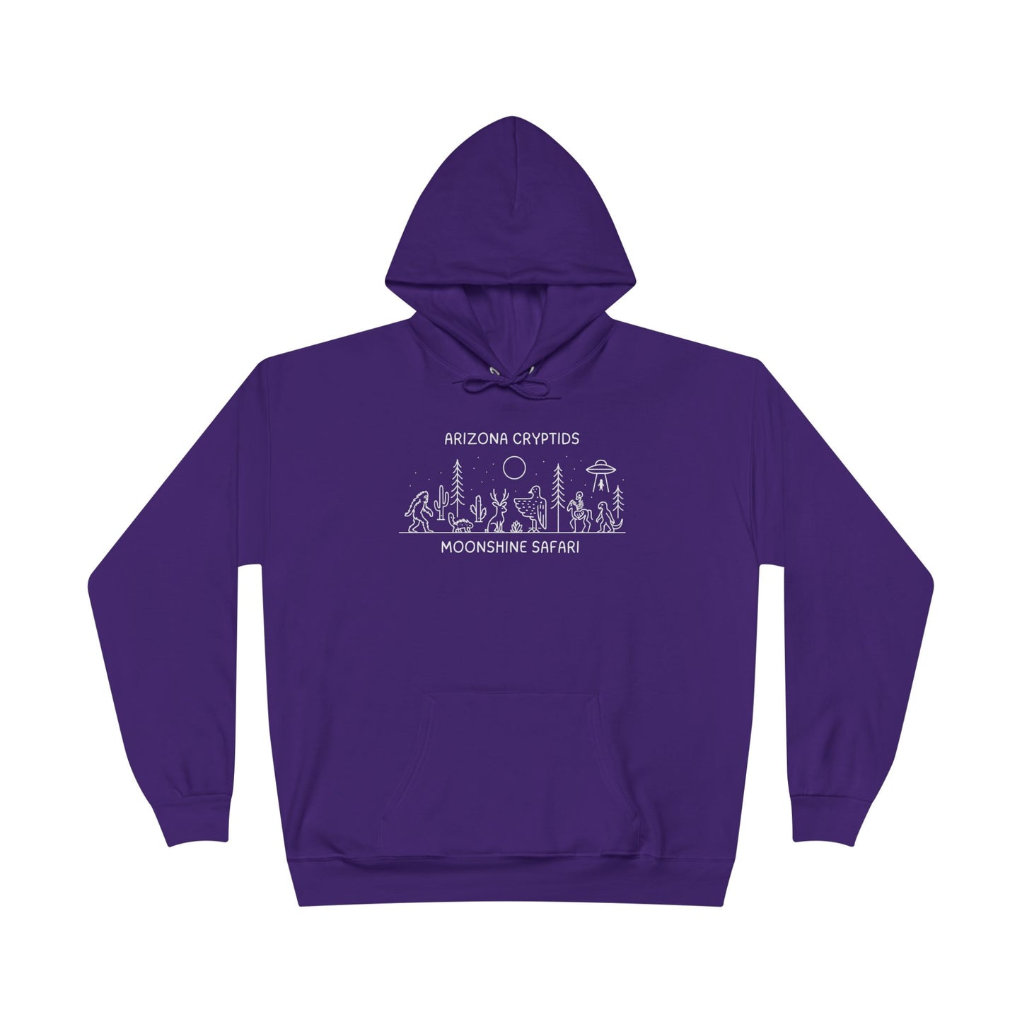 MoonShine Safari Arizona Cryptid Unisex  Pullover Hoodie Sweatshirt