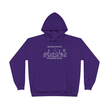 MoonShine Safari Arizona Cryptid Unisex  Pullover Hoodie Sweatshirt