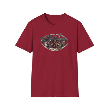 MoonShine Safari "USA 250- Cryptid Unisex Softstyle T-Shirt