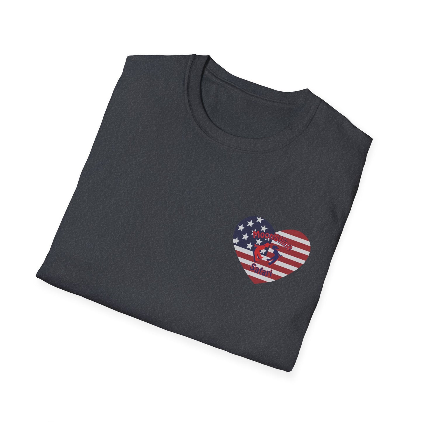MoonShine Safari "American Bass" Unisex Softstyle T-Shirt