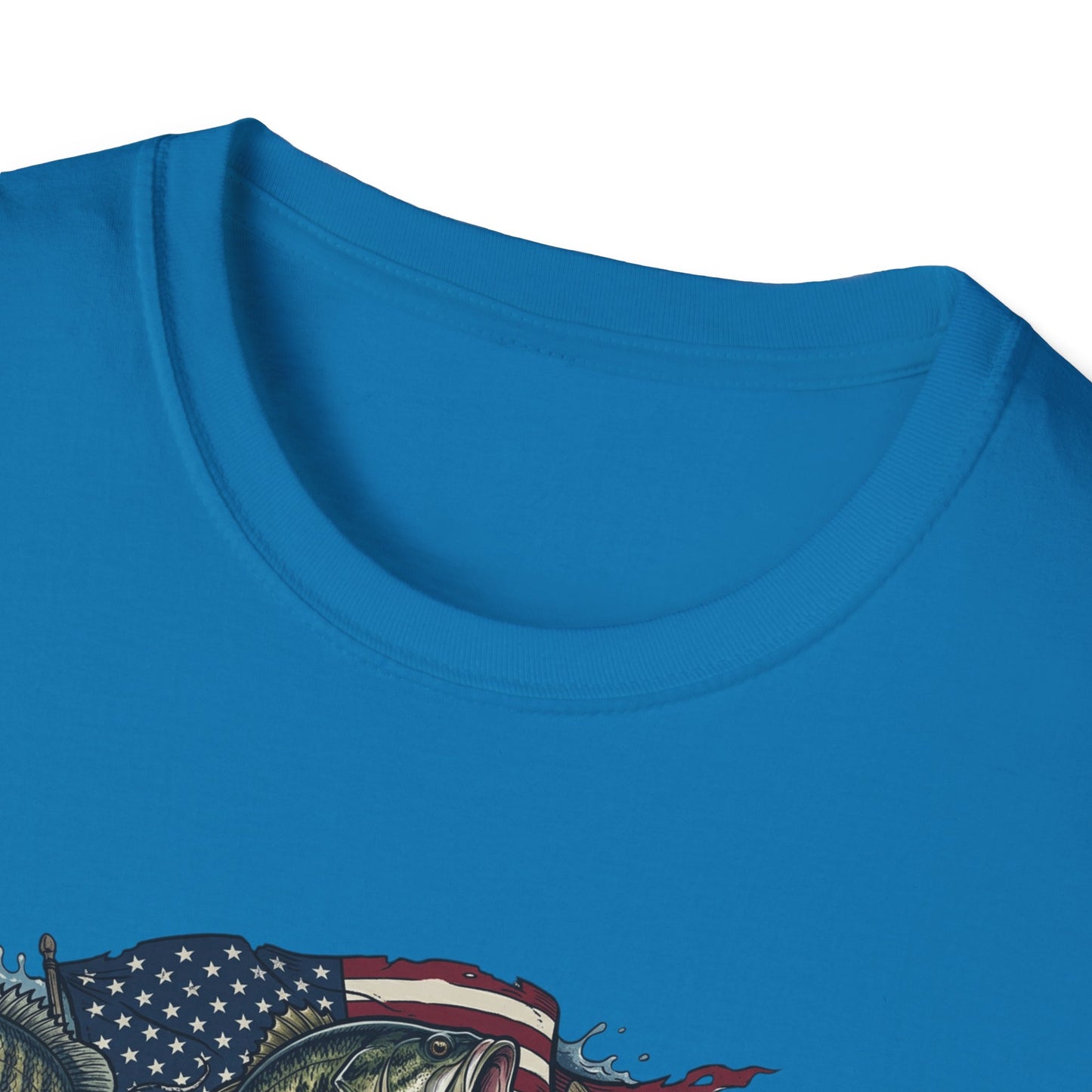 MoonShine Safari "USA 250 - Fish" Unisex Softstyle T-Shirt