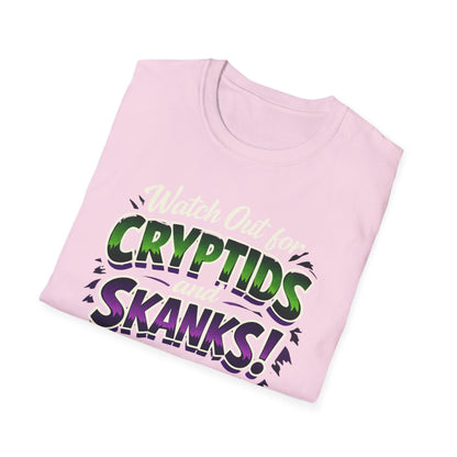 MoonShine Safari "Cryptids & Skanks" Unisex Softstyle T-Shirt