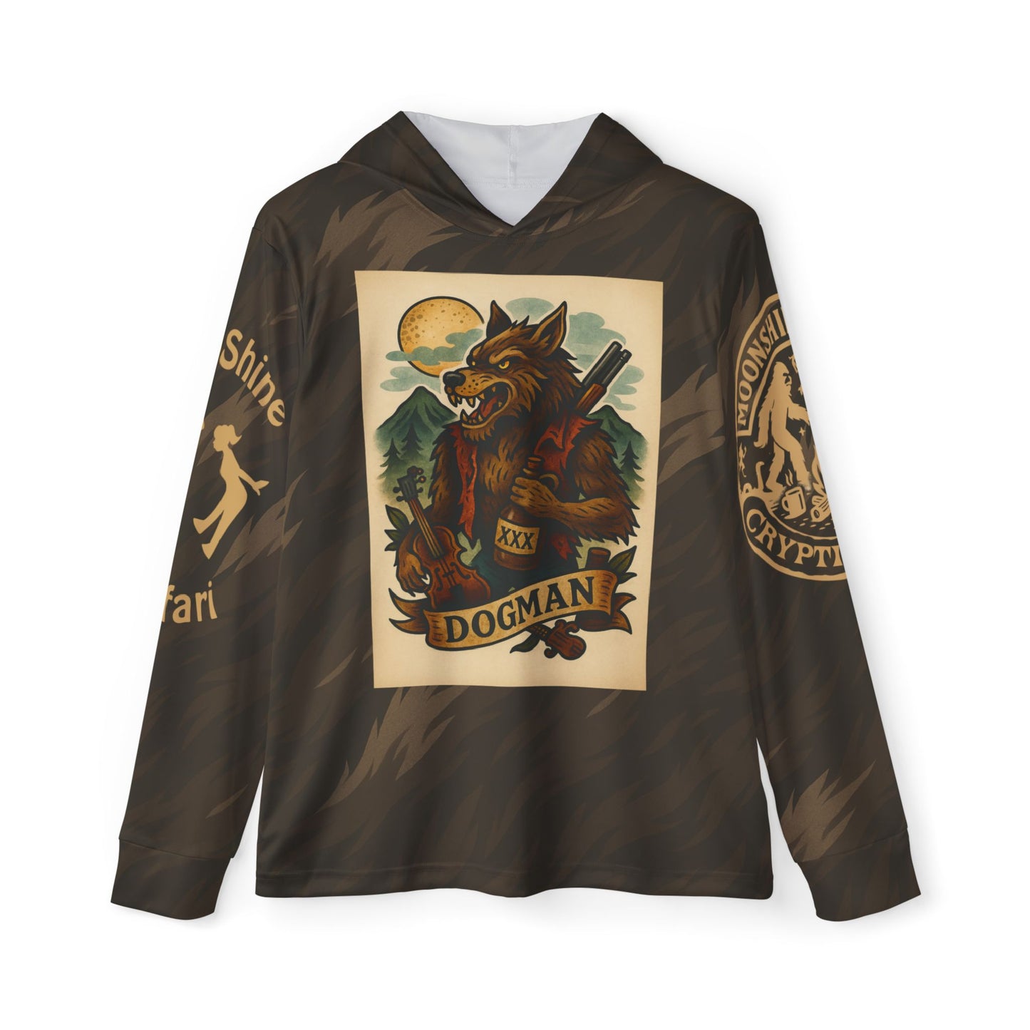MoonShine Safari Cryptid Club Collection [The Dawg] Unisex Performance Hoodie