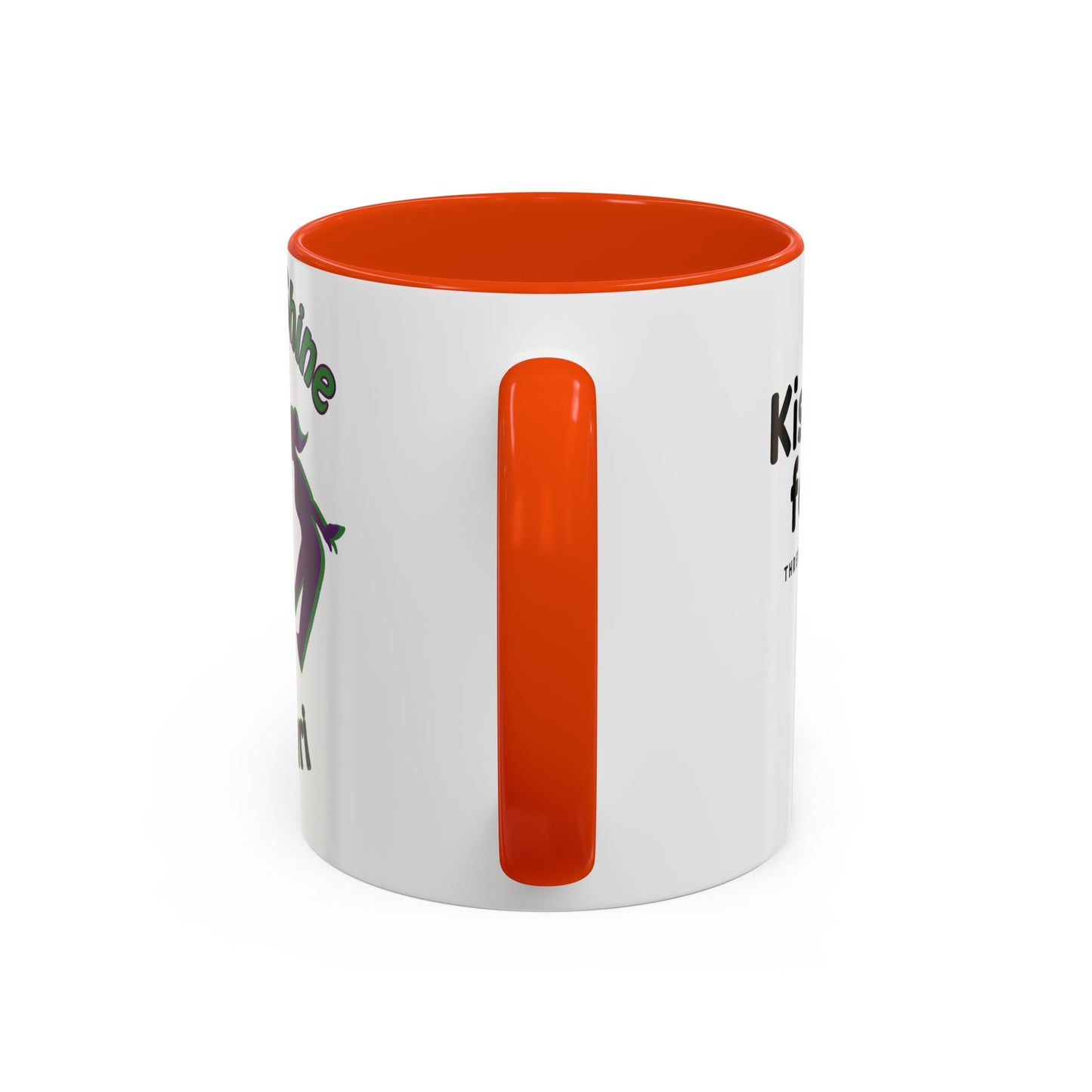 MoonShine Safari "Kiss my foot!" Colorful Mugs (11oz, 15oz)