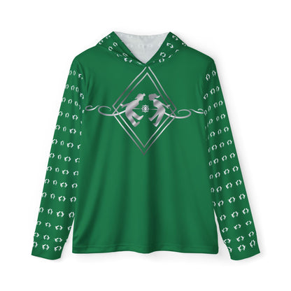 MoonShine Safari "The Emerald Opulence " Unisex Performance Hoodie