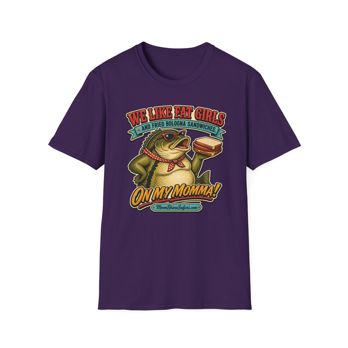 MoonShine Safari "On My Momma!" Unisex Softstyle T-Shirt