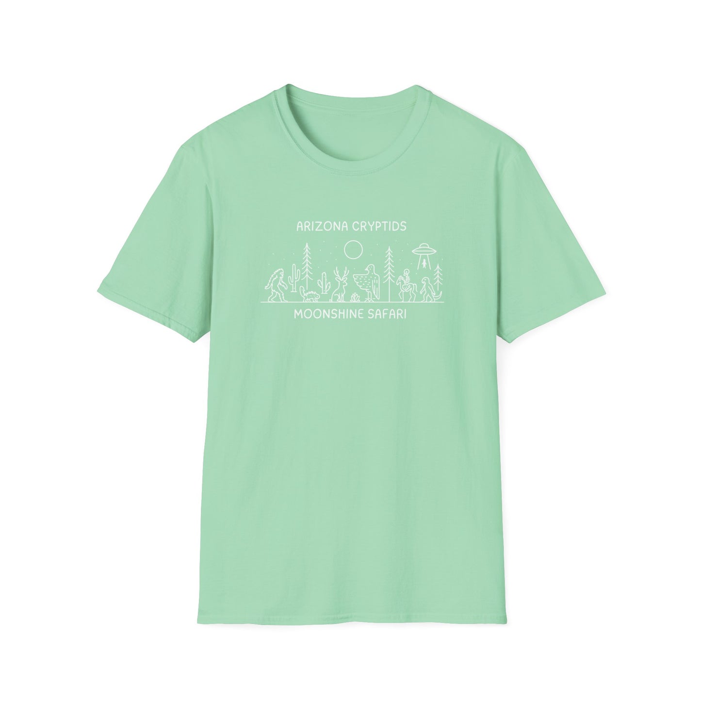 MoonShine Safari Arizona Cryptid Unisex Softstyle T-Shirt