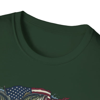 MoonShine Safari "USA 250 - Fish" Unisex Softstyle T-Shirt