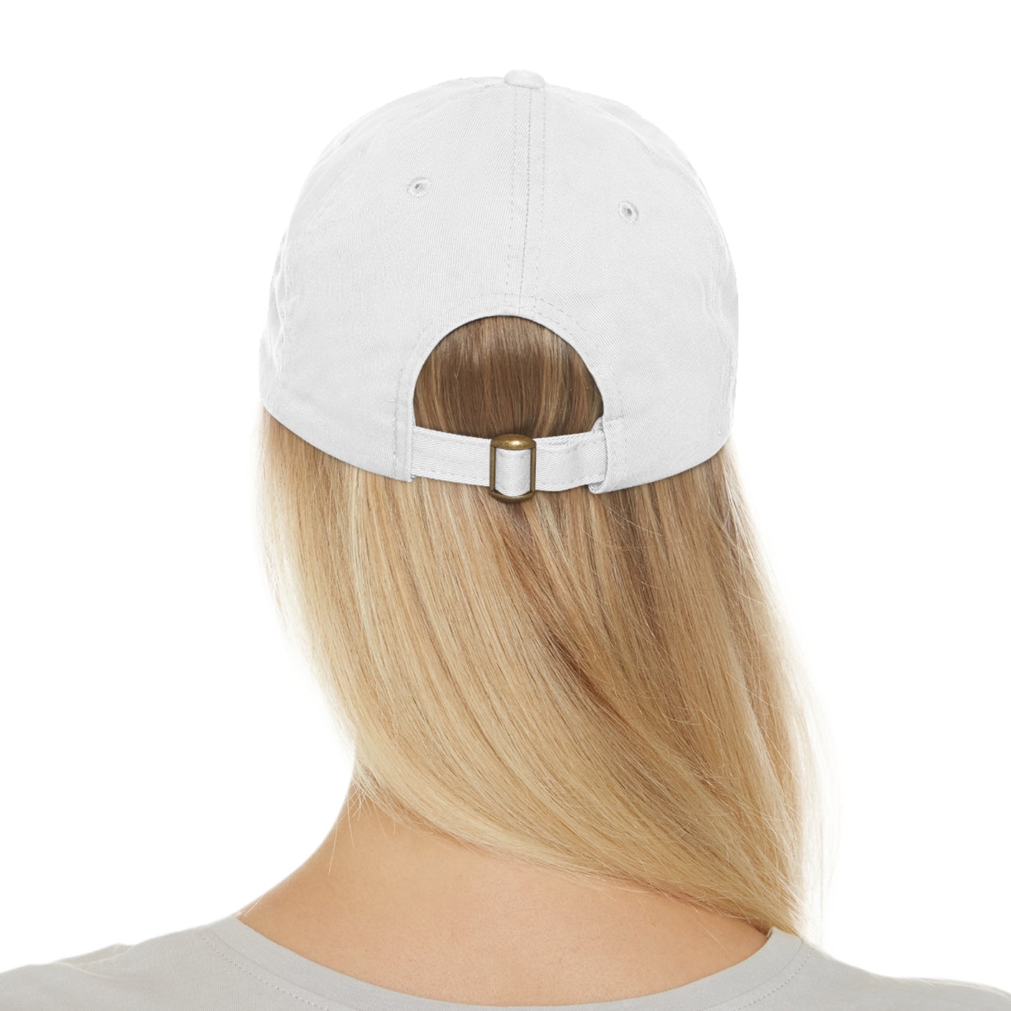 MoonShine Safari Dad Hat with Leather Patch