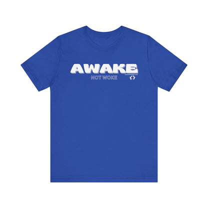 MoonShine Safari "Awake Not Woke" Unisex Jersey Short Sleeve Tee