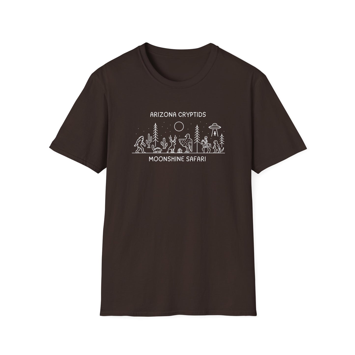 MoonShine Safari Arizona Cryptid Unisex Softstyle T-Shirt