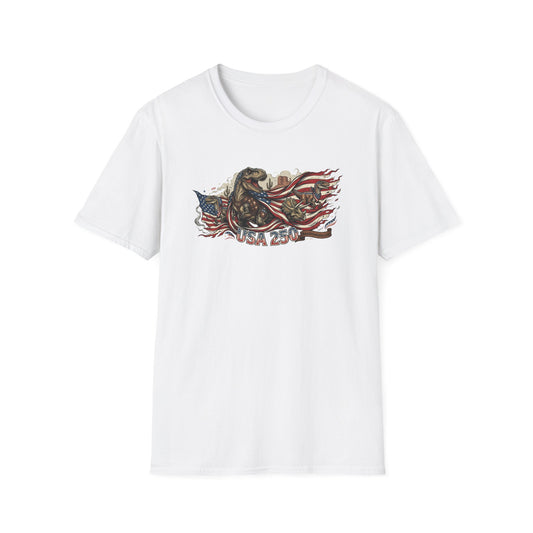MoonShine Safari "USA 250- Dino" Unisex Softstyle T-Shirt