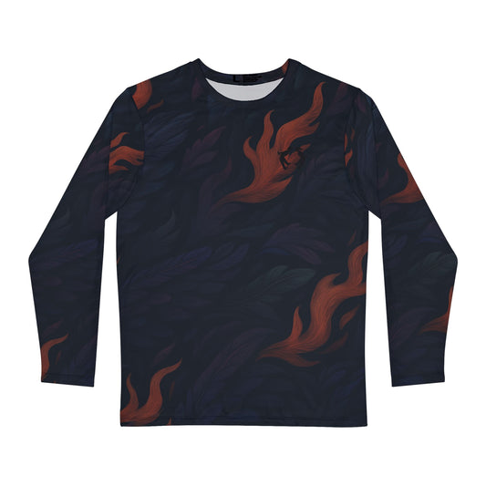 MoonShine Safari Cryptid Camo Collection {The Cluck} Unisex Long Sleeve Shirt (AOP)