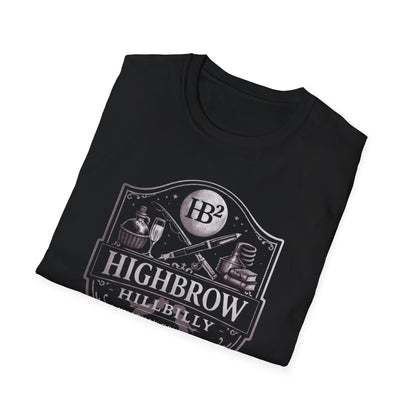 MoonShine Safari "HighBrow HillBilly, HB^2 "Unisex Softstyle T-Shirt