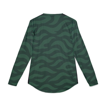 MoonShine Safari Cryptid Camo Collection [The Nessie] Unisex Performance Long Sleeve Shirt