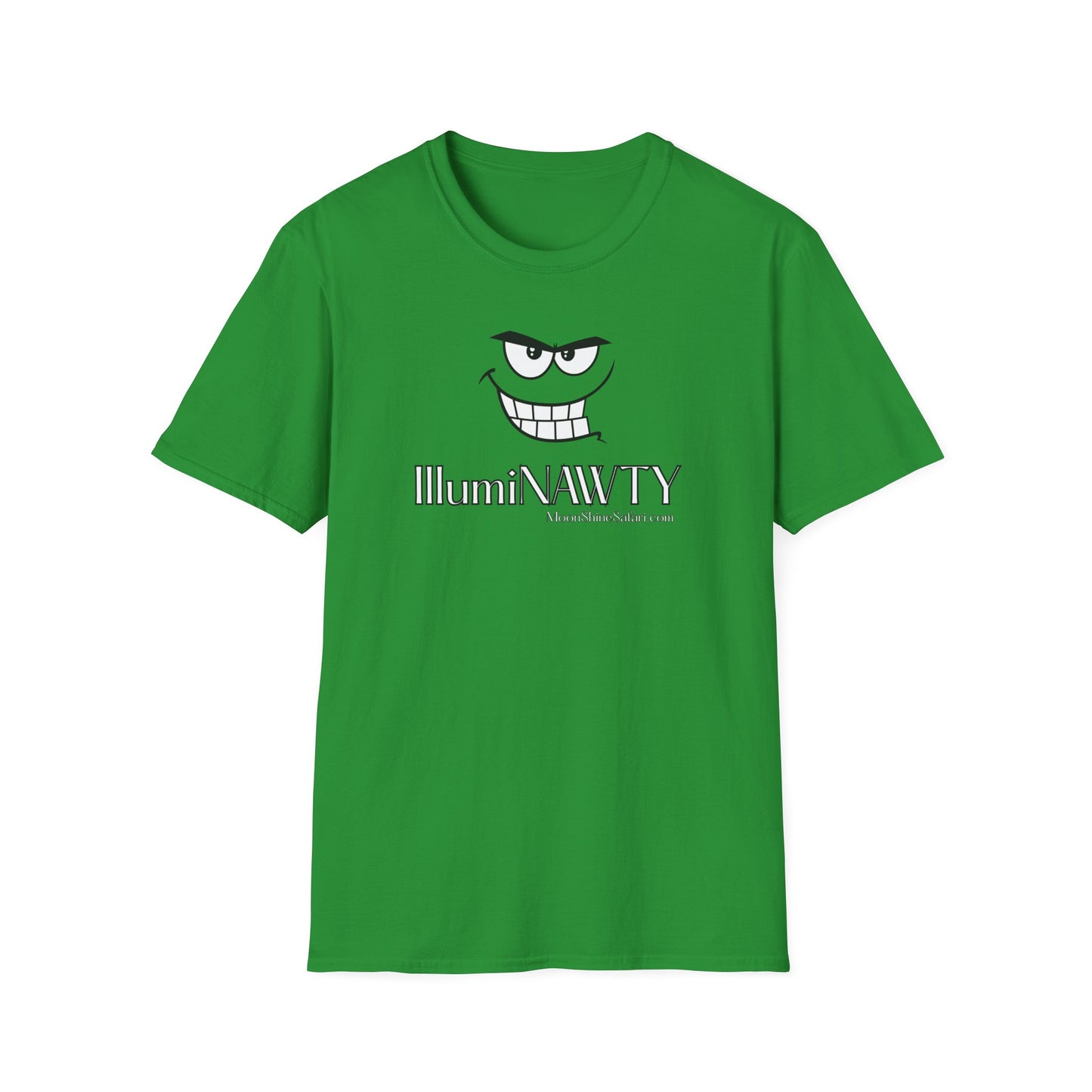 MoonShine Safari "IllumiNAWTY" Unisex Softstyle Humor T-Shirt