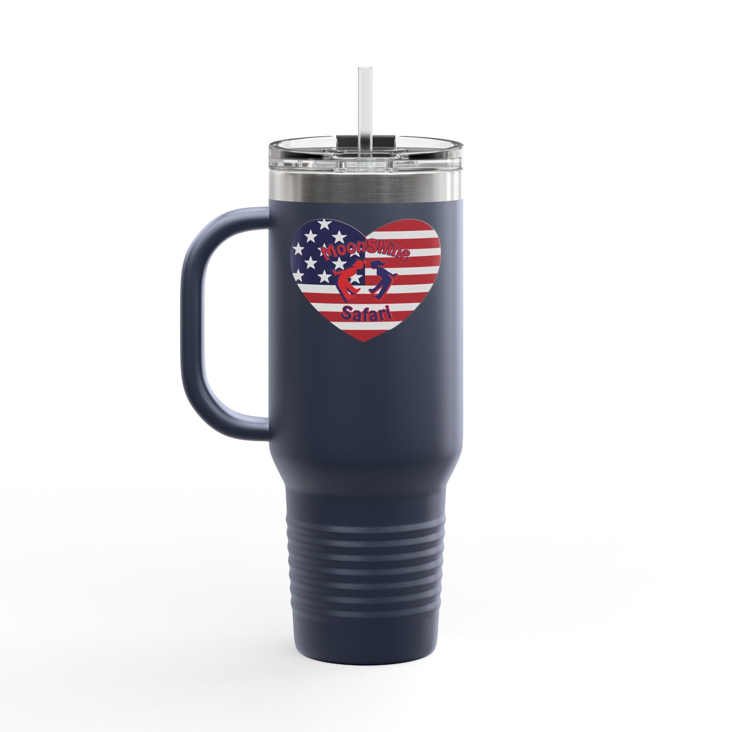 MoonShine Safari "American Pride" Insulated Travel Mug, 40oz