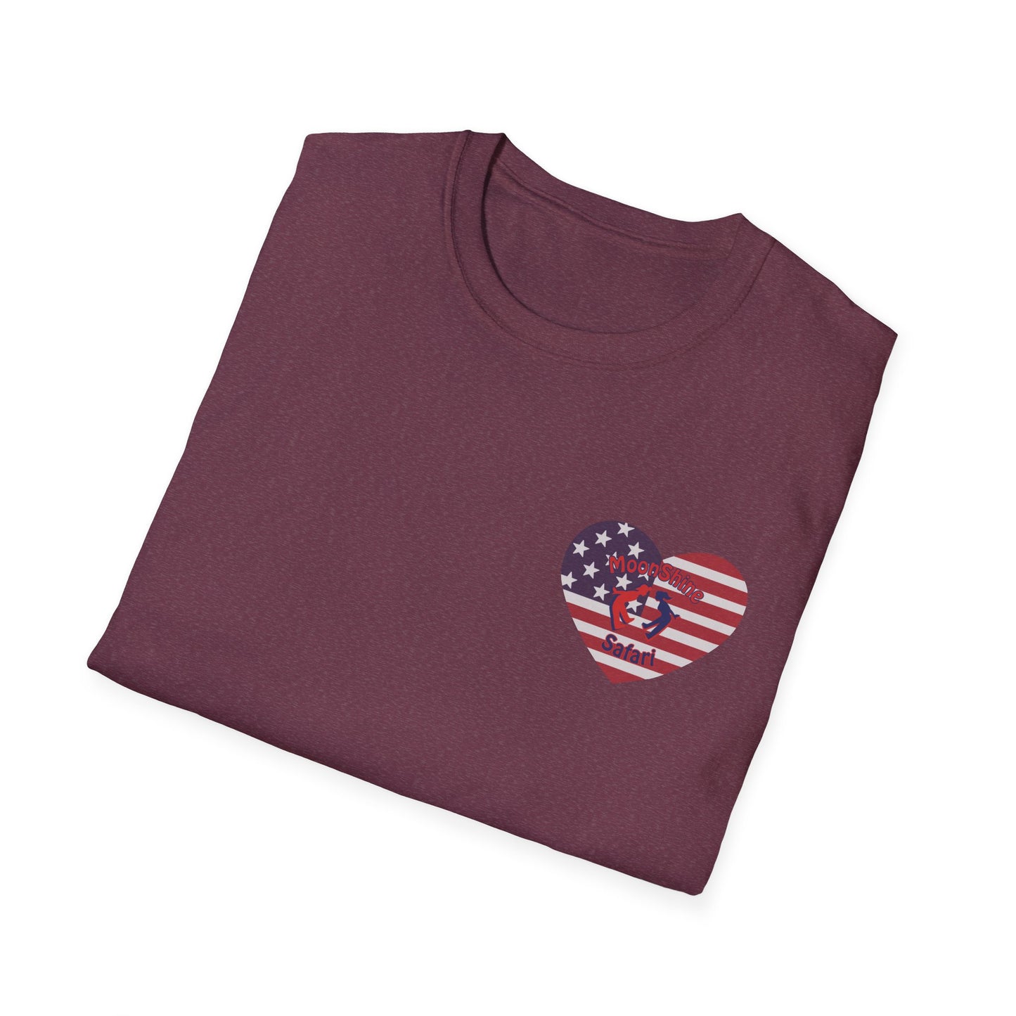 MoonShine Safari "American Bass" Unisex Softstyle T-Shirt