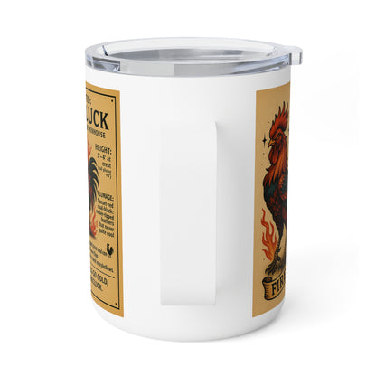 MoonShine Safari Cryptid Cup Collection {The Cluck} Insulated Coffee Mug, 10oz