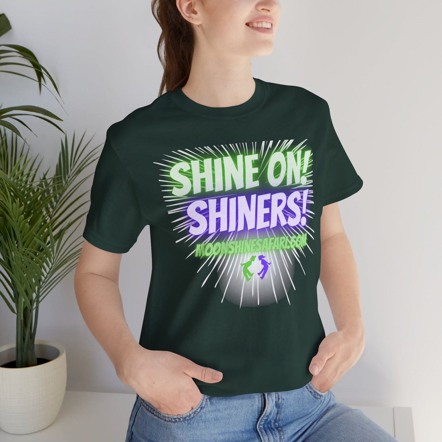 MoonShine Safari Shine On Shiners Unisex Jersey Short Sleeve Tee