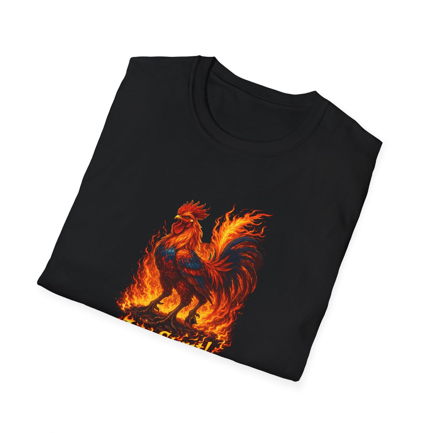 MoonShine Safari FireCluck- Just Strut! Unisex Softstyle T-Shirt