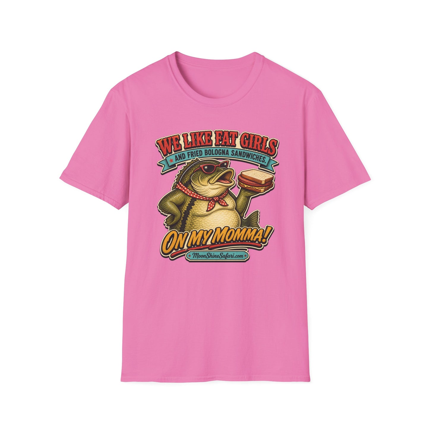 MoonShine Safari "On My Momma!" Unisex Softstyle T-Shirt