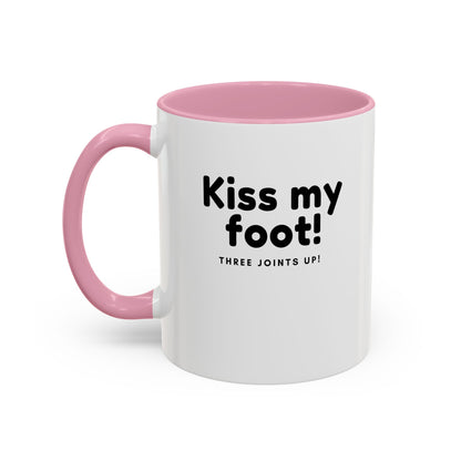 MoonShine Safari "Kiss my foot!" Colorful Mugs (11oz, 15oz)