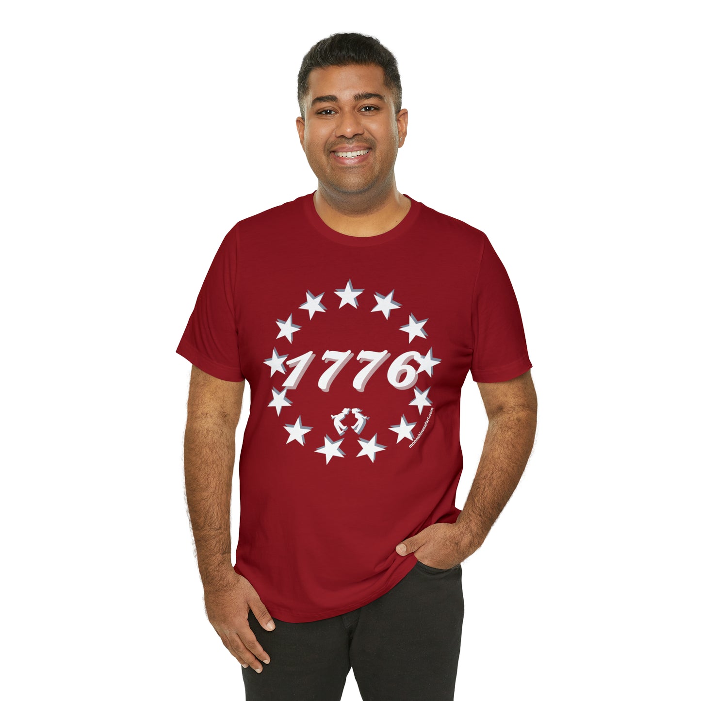 MoonShine Safari 1776 Patriotic Unisex Jersey Short Sleeve Tee