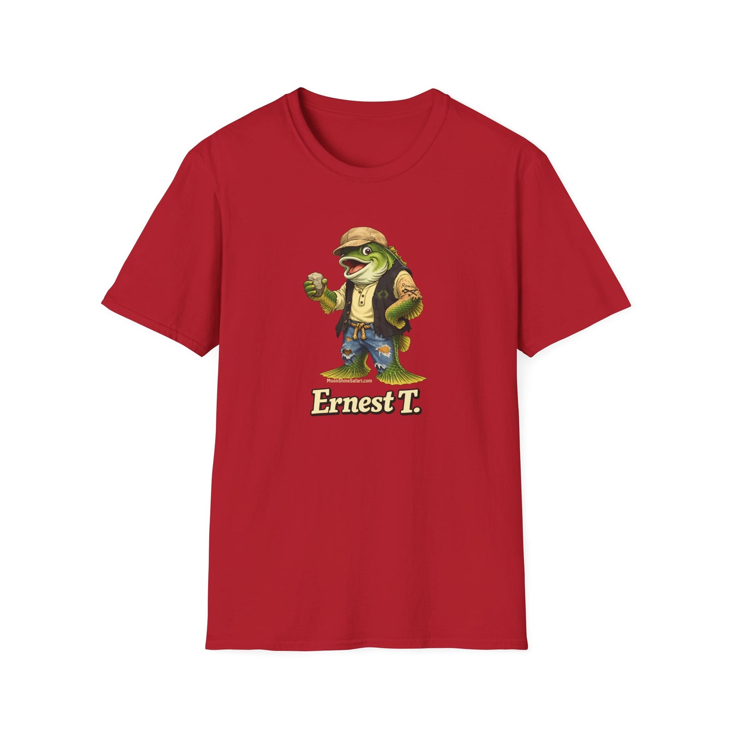 MoonShine Safari "Ernest T. The Bass" Unisex Softstyle T-Shirt