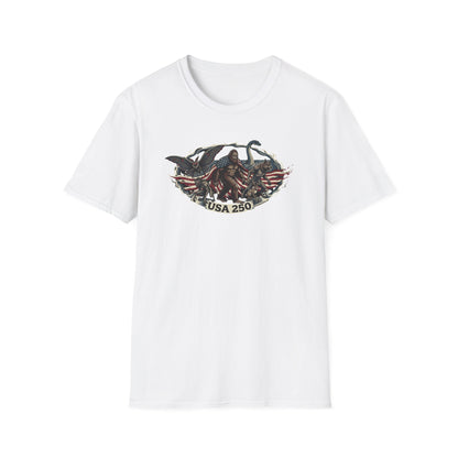 MoonShine Safari "USA 250- Cryptid Unisex Softstyle T-Shirt