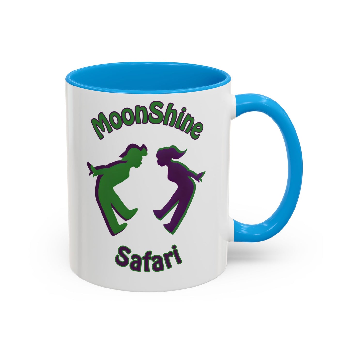 MoonShine Safari "Kiss my foot!" Colorful Mugs (11oz, 15oz)