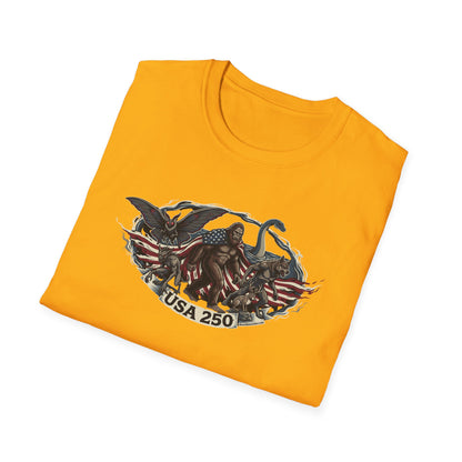 MoonShine Safari "USA 250- Cryptid Unisex Softstyle T-Shirt