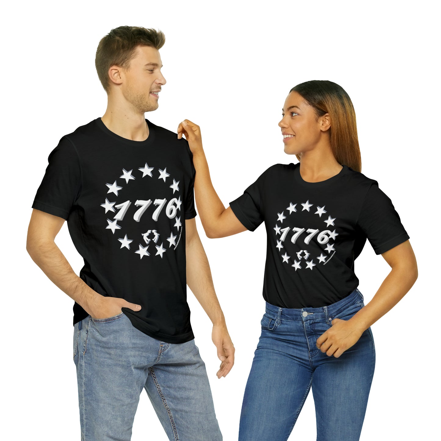 MoonShine Safari 1776 Patriotic Unisex Jersey Short Sleeve Tee