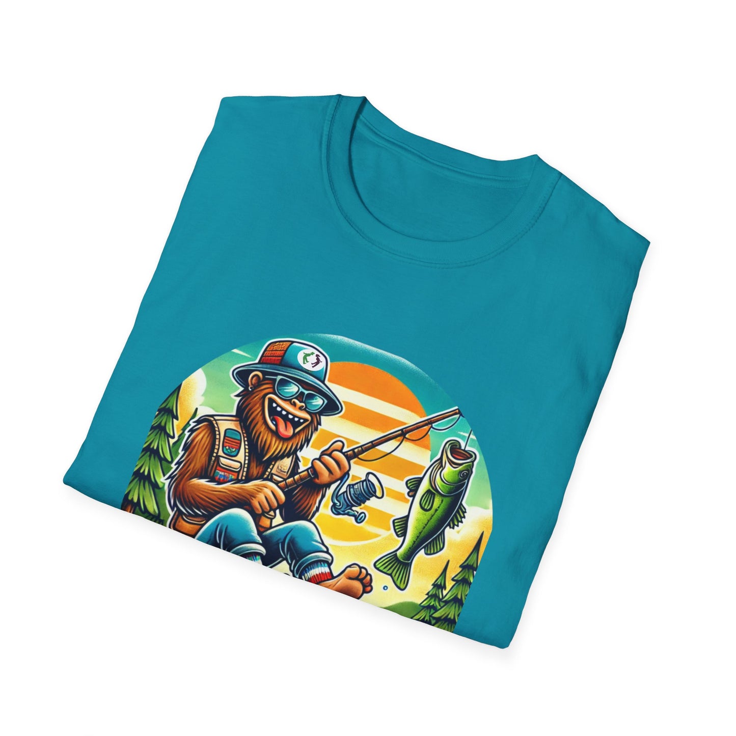 MoonShine Safari "BIG Catch" Unisex Softstyle T-Shirt