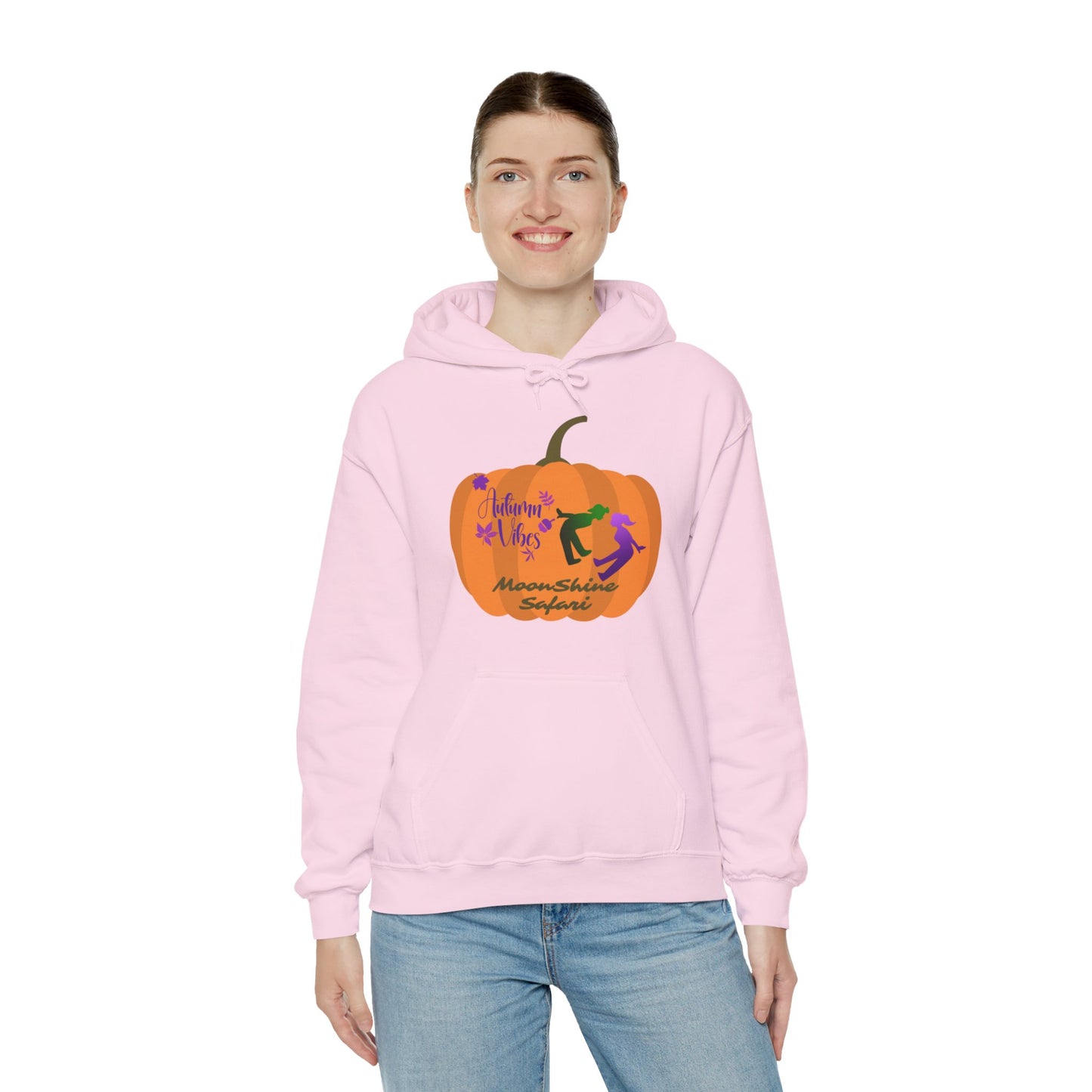 MoonShine Safari Autumn Vibes Unisex Heavy Blend™ Hooded Sweatshirt