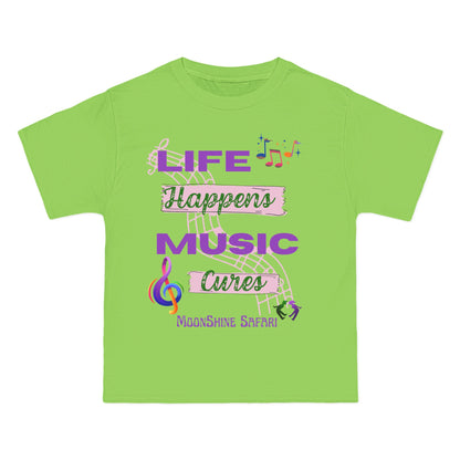 MoonShine Safari Music Cures Beefy-T®  Short-Sleeve T-Shirt