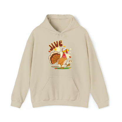 MoonShine Safari Jive Turkey Thanksgiving Unisex Heavy Blend™ Hooded Sweatshirt