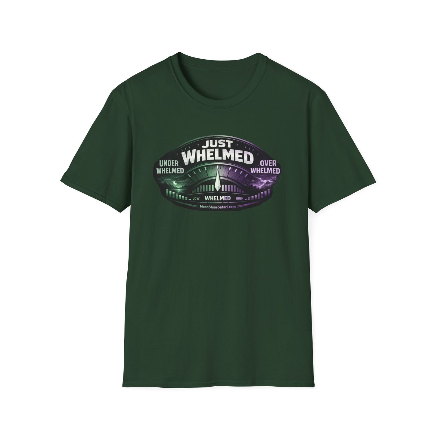 MoonShine Safari "Just Whelmed" Unisex Softstyle T-Shirt