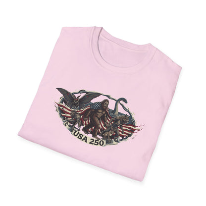MoonShine Safari "USA 250- Cryptid Unisex Softstyle T-Shirt