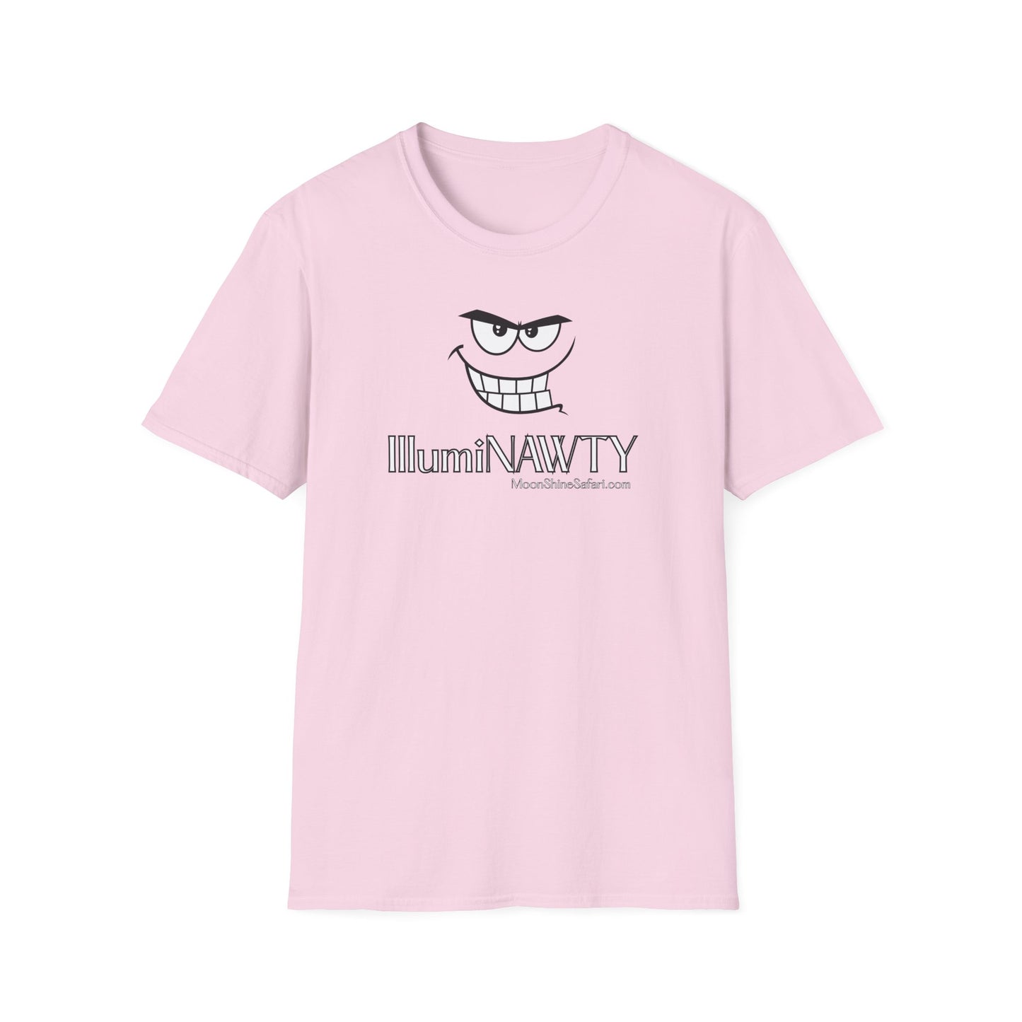 MoonShine Safari "IllumiNAWTY" Unisex Softstyle Humor T-Shirt