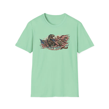 MoonShine Safari "USA 250- Dino" Unisex Softstyle T-Shirt