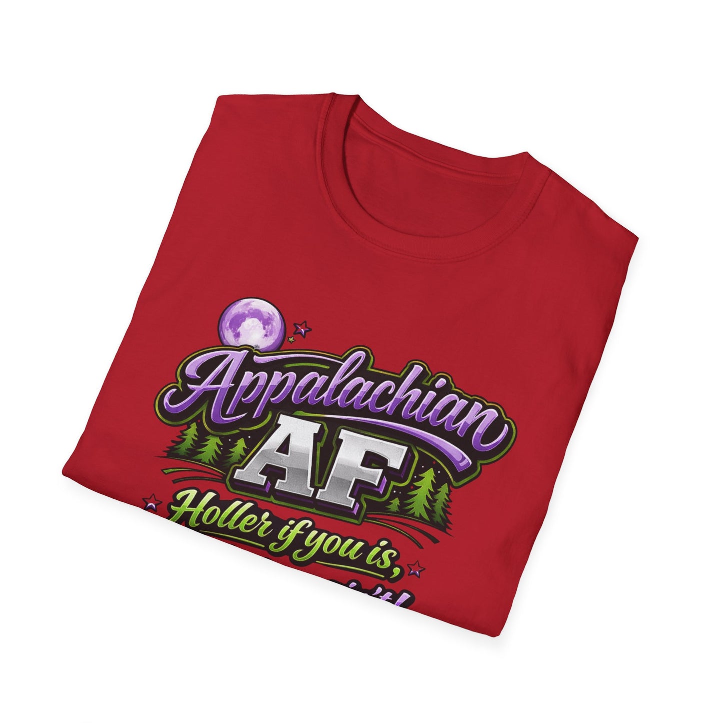 MoonShine Safari "Appalachian AF" Unisex Softstyle T-Shirt