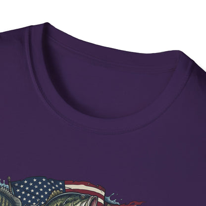 MoonShine Safari "USA 250 - Fish" Unisex Softstyle T-Shirt
