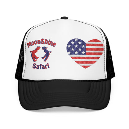 MoonShine Safari America Pride Foam Trucker Hat
