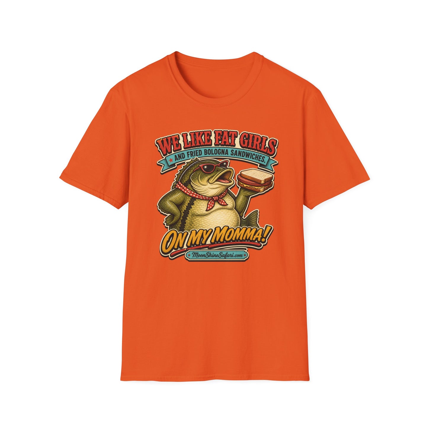 MoonShine Safari "On My Momma!" Unisex Softstyle T-Shirt