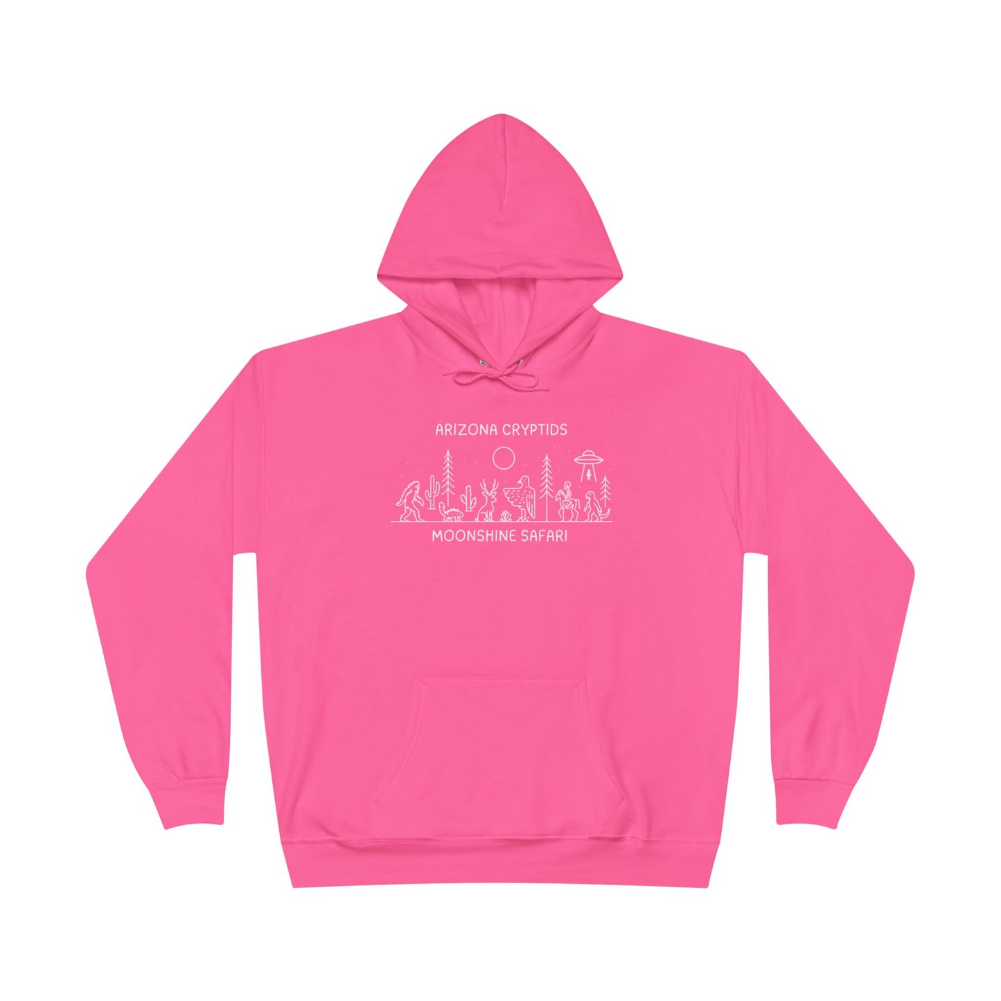 MoonShine Safari Arizona Cryptid Unisex  Pullover Hoodie Sweatshirt