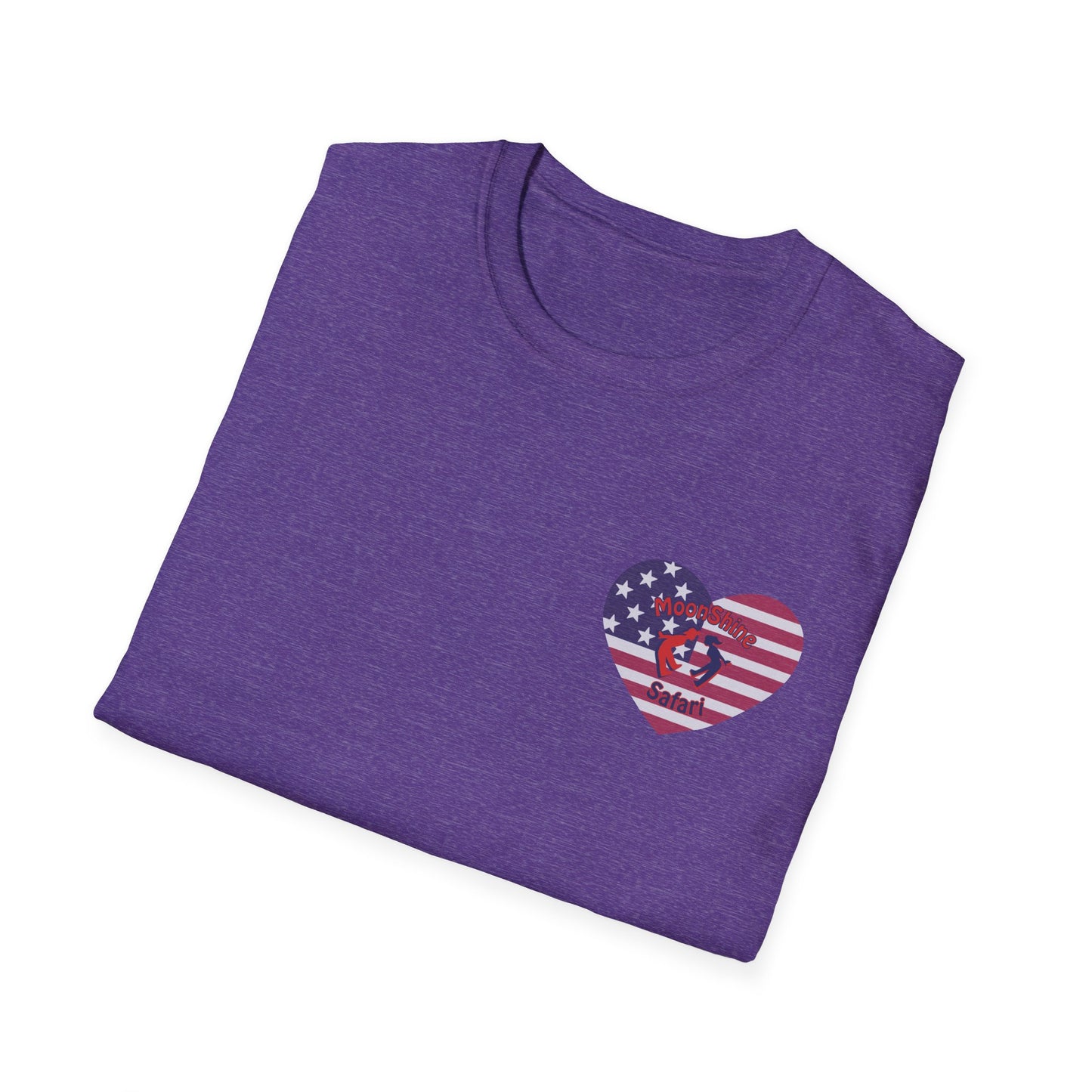 MoonShine Safari "American Bass" Unisex Softstyle T-Shirt