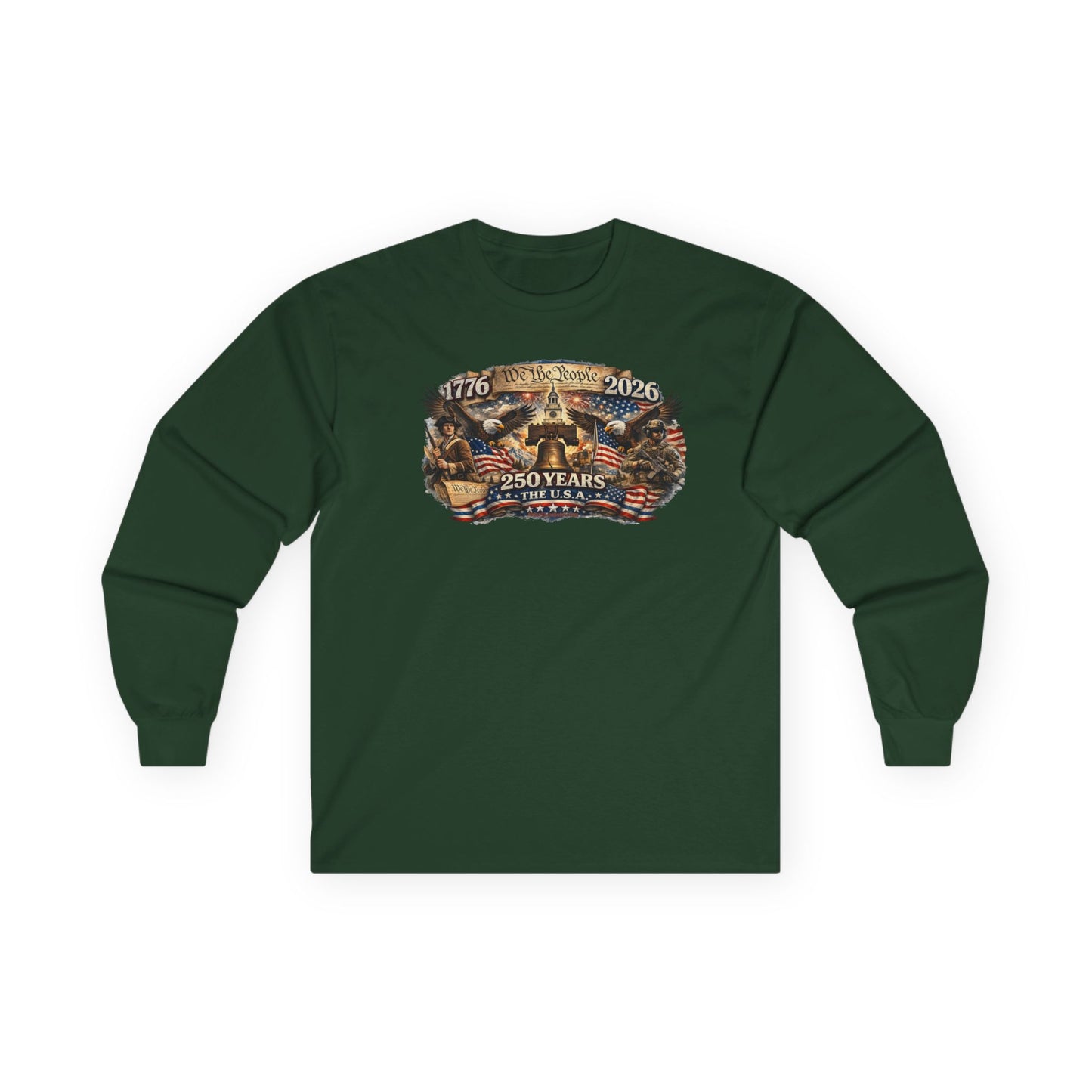 MoonShine Safari 250 Year USA Unisex Ultra Cotton Long Sleeve Tee