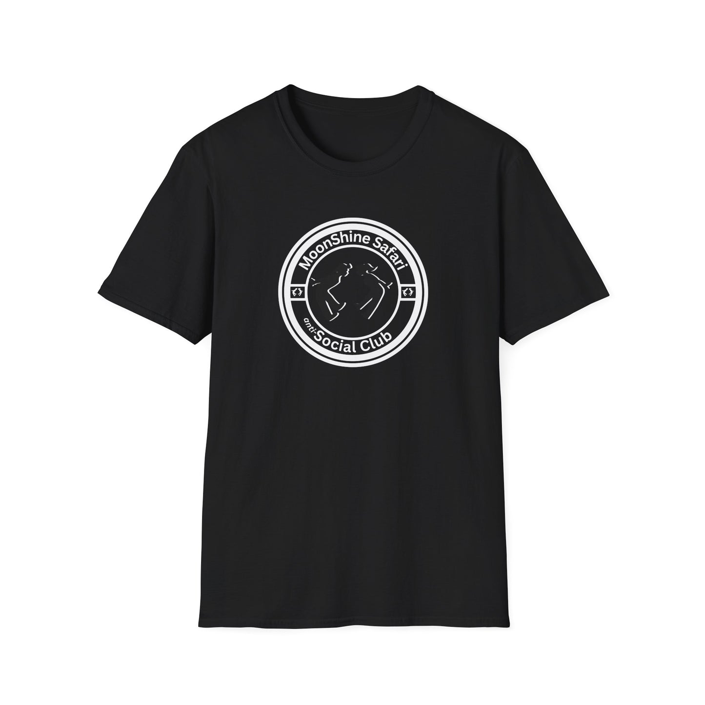 MoonShine Safari "anti-Social Club" Unisex Softstyle T-Shirt