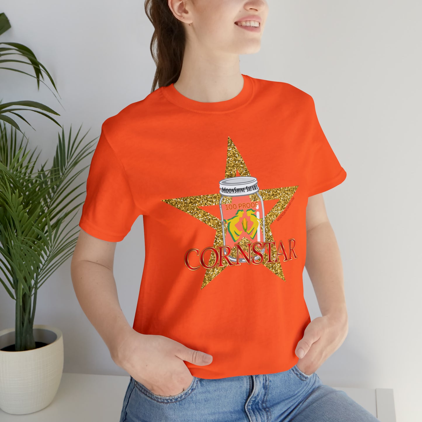 MoonShine Safari CORNSTAR Unisex Jersey Short Sleeve Tee